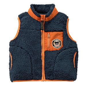 【アウトレット】【ミキハウス公式ショップ】ミキハウス ダブルB mikihouse ベスト(80cm・90cm・100cm・110cm・120cm・130cm) ベビー服 キッズ 子供服 こども 男の子 女の子 トップス 羽織り はおりもの