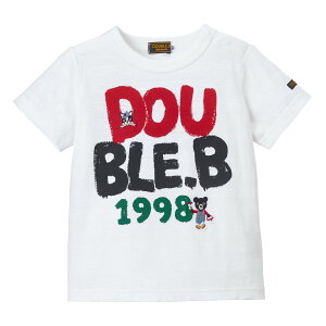 【30日限定ポイント5倍!】【アウトレット】【ミキハウス公式ショップ】ミキハウス ダブルB mikihouse 半袖Tシャツ(80cm・90cm・100cm・110cm・120cm・130cm) ベビー服 キッズ 子供服 こども 男の子 女