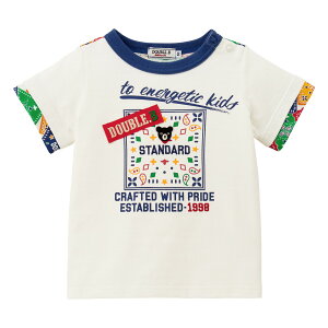 【30日限定ポイント5倍!】【アウトレット】【ミキハウス公式ショップ】ミキハウス ダブルB mikihouse ペイズリー柄半袖Tシャツ(110cm・120cm・130cm) ベビー服 キッズ 子供服 こども 男の子 女の子