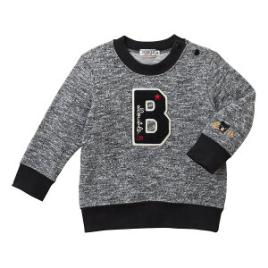 【アウトレット】【ミキハウス公式ショップ】ミキハウス ダブルB mikihouse トレーナー(80cm・90cm・100cm) ベビー服 キッズ 子供服 こども 男の子 女の子 トップス 長袖 冬服