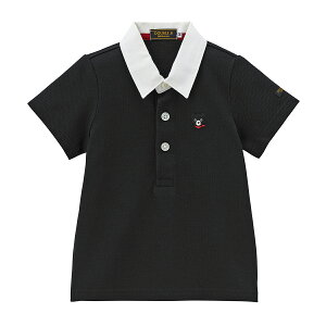 【アウトレット】【ミキハウス公式ショップ】ミキハウス ダブルビー mikihouse 半袖ポロシャツ<80cm・90cm・100cm・110cm・120cm・130cm> ベビー服 キッズ 子供服 こども 男の子 女の子 トップス 半