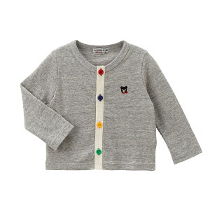 【30日限定ポイント5倍!】【ミキハウス公式ショップ】ミキハウス ダブルB mikihouse カーディガン<80cm・90cm・100cm・110cm・120cm・130cm> ベビー服 キッズ 子供服 こども 赤ちゃん 女の子 男の子