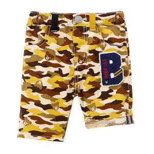 \2025新作/【ミキハウス公式ショップ】ミキハウス ダブルB mikihouse 6分丈パンツ<80cm・90cm・100cm・110cm・120cm・130cm> ベビー服 キッズ 子供服 こども 男の子 女の子 ボトムス ズボン