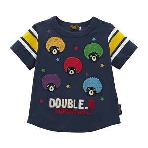 【30日限定ポイント5倍!】【ミキハウス公式ショップ】ミキハウス ダブルビー mikihouse Tシャツ<80cm・90cm・100cm・110cm・120cm・130cm> ベビー服 キッズ 子供服 こども 男の子 女の子 トップス 半