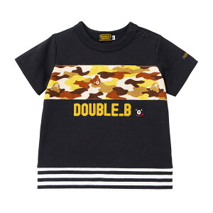 【30日限定ポイント5倍!】\2025新作/【ミキハウス公式ショップ】ミキハウス ダブルB mikihouse 半袖Tシャツ<80cm・90cm・100cm・110cm・120cm・130cm> ベビー服 キッズ 子供服 こども 男の子 女の子