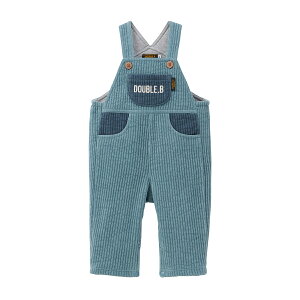 【ミキハウス公式ショップ】ミキハウス ダブルB mikihouse オーバーオール<S-LL(70cm-110cm)> ベビー服 子供服 赤ちゃん 女の子 男の子 プレゼント ギフト サロペット オールインワン