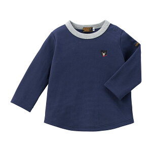 【アウトレット】【ミキハウス公式ショップ】ミキハウス ダブルB mikihouse 長袖Tシャツ<80cm・90cm・100cm・110cm・120cm・130cm・140cm・150cm> ベビー服 キッズ 子供服 こども 男の子 女の子 トップ