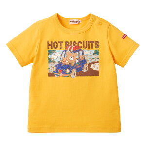 【アウトレット】【ミキハウス公式ショップ】ミキハウス ホットビスケッツ mikihouse 半袖Tシャツ<80cm・90cm・100cm・110cm・120cm> ベビー服 キッズ 子供服 こども 男の子 女の子 半そで