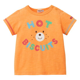 【アウトレット】【ミキハウス公式ショップ】ミキハウス ホットビスケッツ mikihouse 半袖Tシャツ（80cm-120cm）ベビー服 キッズ 子供服 こども 男の子 女の子 半そで 夏服