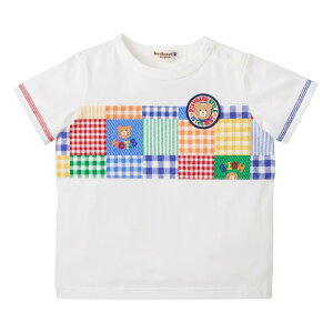 【30日限定ポイント5倍!】【アウトレット】【ミキハウス公式ショップ】ミキハウス ホットビスケッツ mikihouse 半袖Tシャツ(80cm-120cm) ベビー服 キッズ 子供服 こども 男の子 女の子 半そで