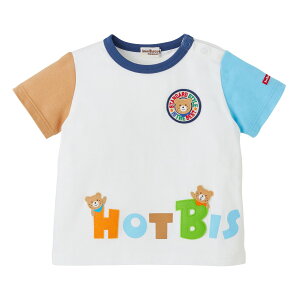 【30日限定ポイント5倍!】【ミキハウス公式ショップ】ミキハウス ホットビスケッツ mikihouse 半袖Tシャツ(80cm-120cm) ベビー服 キッズ 子供服 こども 男の子 女の子 半そで