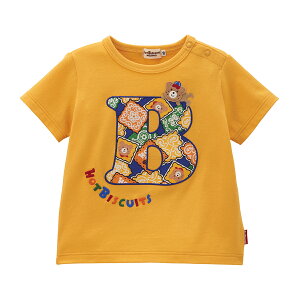 【アウトレット】【ミキハウス公式ショップ】ミキハウス ホットビスケッツ mikihouse 半袖Tシャツ<80cm・90cm・100cm・110cm・120cm> ベビー服 キッズ 子供服 こども 男の子 女の子 半そで