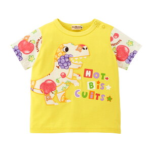 【30日限定ポイント5倍!】\2025新作/【ミキハウス公式ショップ】ミキハウス ホットビスケッツ mikihouse 半袖Tシャツ<80cm・90cm・100cm・110cm・120cm> ベビー服 キッズ 子供服 こども 男の子 女