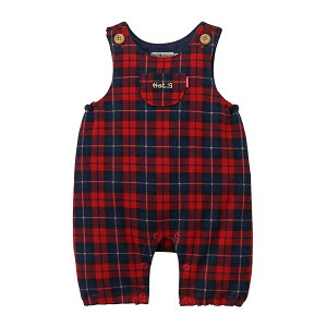 【30日限定ポイント5倍!】【ミキハウス公式ショップ】ミキハウス ホットビスケッツ mikihouse オーバーオール<70cm・80cm> ベビー服 キッズ 子供服 こども 男の子 女の子 ボトムス パンツ ズ