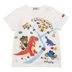 【アウトレット】【ミキハウス公式ショップ】ミキハウス mikihouse 半袖Tシャツ(80cm) ベビー服 キッズ 子供服 こども 男の子 女の子 半そで