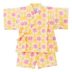 【アウトレット】【ミキハウス公式ショップ】ミキハウス mikihouse 甚平スーツ（80cm・90cm・100cm） キッズ 子供服 こども 子供 女の子 甚平 浴衣