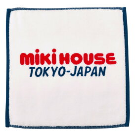 【アウトレット】【ミキハウス公式ショップ】ミキハウス mikihouse TOKYO-JAPAN ミニタオル キッズ 子供 こども 女の子 男の子 パパママ ロゴ タオルハンカチ プレゼント