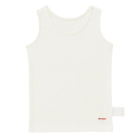 【ミキハウス公式ショップ】ミキハウス mikihouse 【肌着】タンクトップ（80cm-140cm） ベビー服 キッズ 子供服 女の子 女児 インナー 日本製 ノースリーブ肌着 タンクトップ ノースリーブ 無地 袖なし