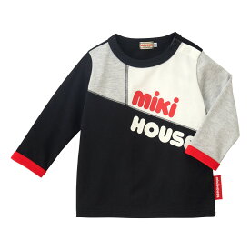 【アウトレット】【ミキハウス公式ショップ】ミキハウス mikihouse 長袖Tシャツ（80cm-130cm） 男の子 女の子 ベビー服 キッズ 長そで こども トップス 子供服