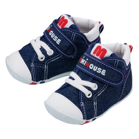 ＼2025新色追加／＼ベストセラー／【ミキハウス公式ショップ】ミキハウス mikihouse ロゴファーストベビーシューズ（11.5cm-13.5cm） ベビー 赤ちゃん 男の子 女の子 靴 プレゼント 出産祝い 贈り物 ファーストシューズ 歩きはじめ ベビーシューズ 赤ちゃん靴