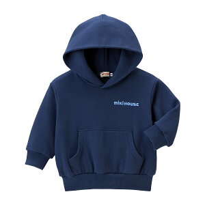 【アウトレット】【ミキハウス公式ショップ】ミキハウス mikihouse ロゴフーディー<80cm・90cm・100cm・110cm・120cm・130cm・140cm・150cm> ベビー服 キッズ 子供服 こども 男の子 女の子 トップス 長