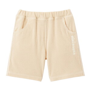 \2025新作/【ミキハウス公式ショップ】ミキハウス mikihouse【WEB限定】パイル5分丈パンツ<80cm・90cm・100cm・110cm・120cm・130cm> ベビー服 キッズ 子供服 こども 男の子 女の子 ボトムス ズボン