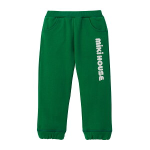 【ポイント5倍!10/27 9:59まで】\WEB限定/【ミキハウス公式ショップ】ミキハウス mikihouse【WEB限定】ロゴパンツ<80cm・90cm・100cm・110cm・120cm・130cm> ベビー服 キッズ 子供服 こども 男の子 女