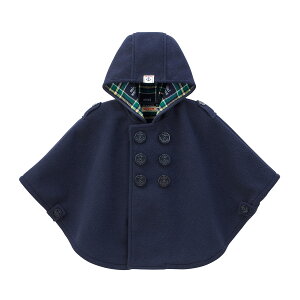 【ミキハウス公式ショップ】ミキハウス mikihouse キッズフリースマント<M(90cm-100cm)> ベビー服 キッズ 子供服 こども プレゼント ギフト 贈り物 ピーコート フォーマル 女の子 男の子