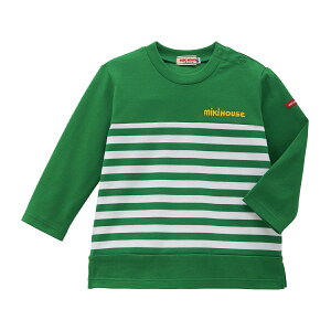 【30日限定ポイント5倍!】【ミキハウス公式ショップ】ミキハウス mikihouse 長袖Tシャツ<80cm・90cm・100cm・110cm・120cm・130cm・140cm・150cm> ベビー服 キッズ 子供服 こども 男の子 女の子 長そで