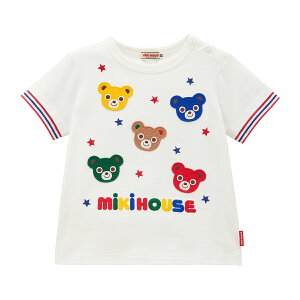 【ミキハウス公式ショップ】ミキハウス mikihouse 半袖Tシャツ<80cm・90cm・100cm・110cm・120cm・130cm> ベビー服 キッズ 子供服 こども 男の子 女の子 半そで キャラクター