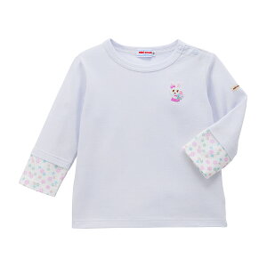 【30日限定ポイント5倍!】\2025新作/【ミキハウス公式ショップ】ミキハウス mikihouse 長袖Tシャツ<80cm・90cm・100cm・110cm・120cm・130cm> ベビー服 キッズ 子供服 こども 男の子 女の子 トップ