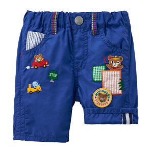 【アウトレット】【ミキハウス公式ショップ】ミキハウス mikihouse 6分丈パンツ<80cm・90cm・100cm・110cm・120cm・130cm> ベビー服 キッズ 子供服 こども 男の子 ボトムス ズボン 半ズボン ハーフパ