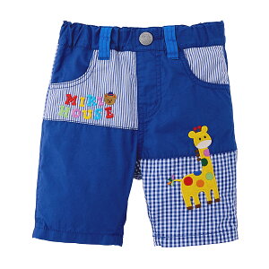 【ポイント5倍!10/27 9:59まで】\2025新作/【ミキハウス公式ショップ】ミキハウス mikihouse ミキハウスベア6分丈パンツ<80cm・90cm・100cm・110cm・120cm> ベビー服 キッズ 子供服 こども 男の子