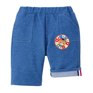 【ポイント5倍!10/27 9:59まで】\2025新作/【ミキハウス公式ショップ】ミキハウス mikihouse 7分丈パンツ<80cm・90cm・100cm・110cm・120cm・130cm> ベビー服 キッズ 子供服 こども 男の子 女の子 ボ