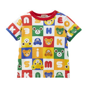 \2025新色追加/【ミキハウス公式ショップ】ミキハウス mikihouse 半袖Tシャツ<80cm・90cm・100cm・110cm・120cm・130cm> ベビー服 キッズ 子供服 こども 男の子 女の子