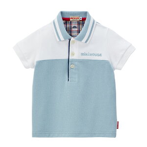 【アウトレット】【ミキハウス公式ショップ】ミキハウス mikihouse 半袖ポロシャツ<80cm・90cm・100cm・110cm・120cm・130cm> ベビー服 キッズ 子供服 こども 男の子 女の子 トップス 半そで プレゼ