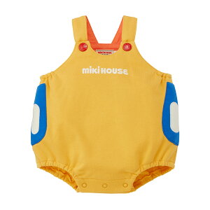 【ポイント5倍!10/27 9:59まで】\2025新作/【ミキハウス公式ショップ】ミキハウス mikihouse ロンパース<S(70-80cm)・M(80-90cm)> ベビー服 子供服 オールインワン 男の子 女の子 プレゼント ギフ
