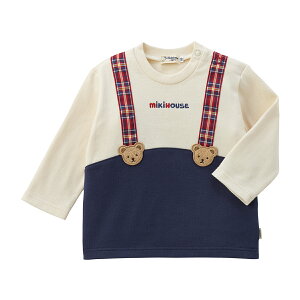 【ミキハウス公式ショップ】ミキハウス mikihouse 長袖Tシャツ<80cm・90cm・100cm・110cm> ベビー服 キッズ 子供服 こども 男の子 女の子 長そで