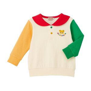 \2025新作/【ミキハウス公式ショップ】ミキハウス mikihouse トレーナー<80cm・90cm・100cm・110cm・120cm> ベビー服 キッズ 子供服 こども 男の子 女の子 トップス 長袖 スウェット セーラーカラ