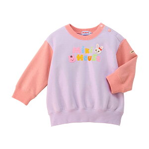 \2025新作/【ミキハウス公式ショップ】ミキハウス mikihouse トレーナー<80cm・90cm・100cm・110cm・120cm・130cm> ベビー服 キッズ 子供服 こども 男の子 女の子 トップス 長袖 スウェット 裏毛パ