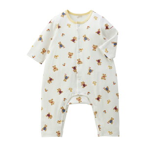 【ポイント5倍!10/27 9:59まで】【ミキハウス公式ショップ】ミキハウス mikihouse カバーオール <70cm・80cm> ベビー服 子供服 ロンパース 女の子 男の子 赤ちゃん 新生児 ギフト お祝い プレゼ