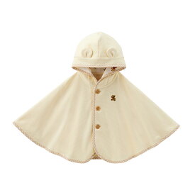 【ミキハウス公式ショップ】ミキハウス mikihouse ポンチョ＜フリー(70-90cm)＞ ベビー服 アウター マント 羽織 通気性 ベビーマント ベビー 赤ちゃん 出産祝い プレゼント ギフト 贈り物 日本製 ポンチョ 子供服 女の子 男の子