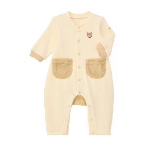 【ポイント5倍!10/27 9:59まで】\2025新作/【ミキハウス公式ショップ】ミキハウス mikihouse カバーオール<70cm・80cm> ベビー服 子供服 ロンパース 女の子 男の子 赤ちゃん 新生児 ギフト お祝