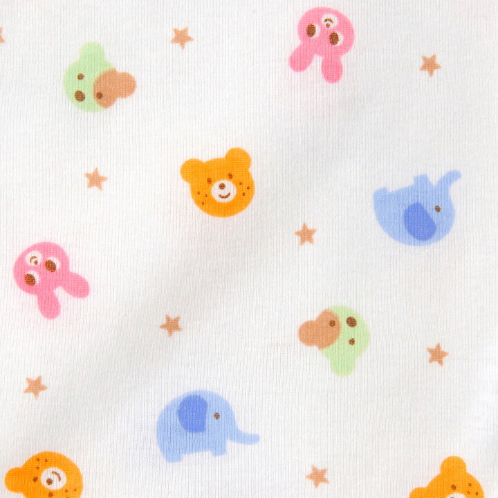 楽天市場 ミキハウス ホットビスケッツ Mikihouse キャラクター フライス素材の短肌着 50cm 60cm ベビー服 子供服 赤ちゃん 女の子 男の子 日本製 ミキハウス公式楽天ショップ