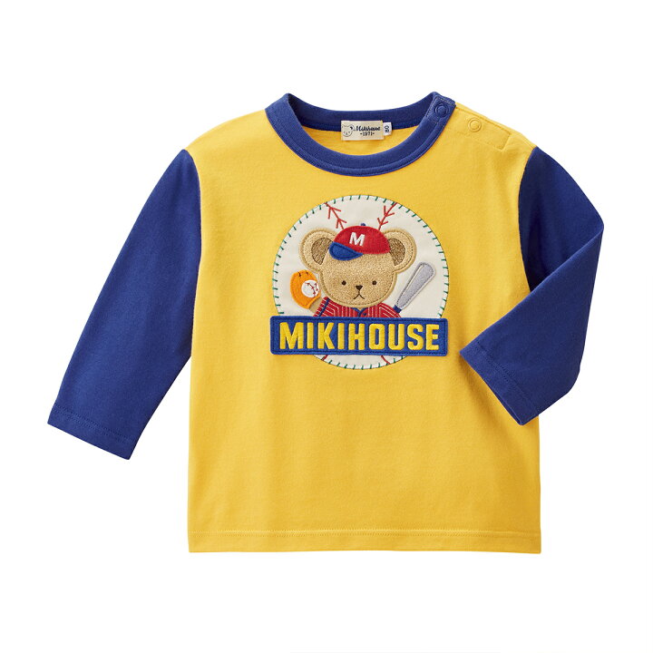 新品 Miki House グレー トレーナー 90 【楽天市場】ミキハウス 