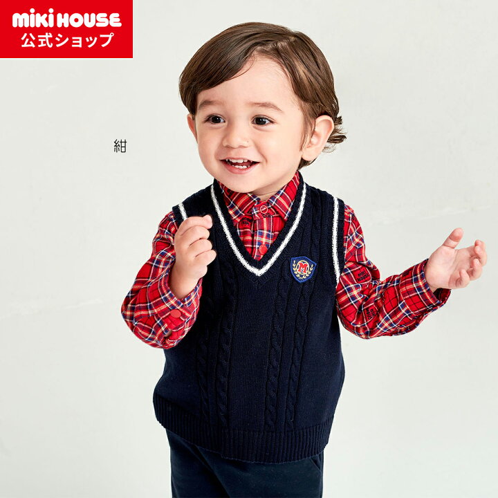 楽天市場】【ミキハウス公式ショップ】ミキハウス mikihouse 綿ニット 
