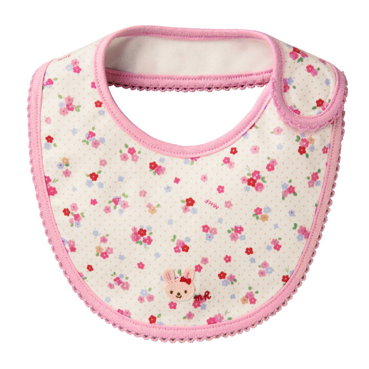 楽天市場 ミキハウス Mikihouse フラワースタイ ベビー ベビー用品 赤ちゃん よだれかけ 女の子 ギフト お祝い プレゼント ミキハウス公式楽天ショップ