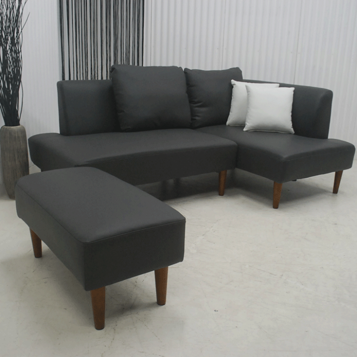 カウチソファ　展示品　美品　オットマン付 楽天市場】アウトレット 展示品 送料無料 現品限り 大人気 ファントム