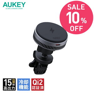 y12/13 10:00-12/15 23:59 |CgobNՓʉizyAUKEY MetalliczԍڃCX[d X}zp@\ }[d 15W AUKEY I[L[ MagFusion Dash Pro HD-MC13A Qi2 pt@ X}zN[[ 