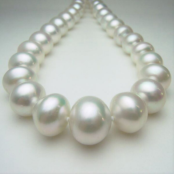 楽天市場】南洋白蝶真珠ネックレス【12mm-17mm】【12mm-14mm】nsu-7083 